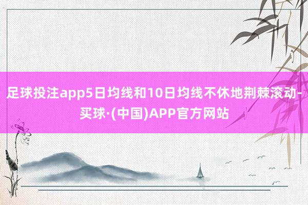 足球投注app5日均线和10日均线不休地荆棘滚动-买球·(中国)APP官方网站